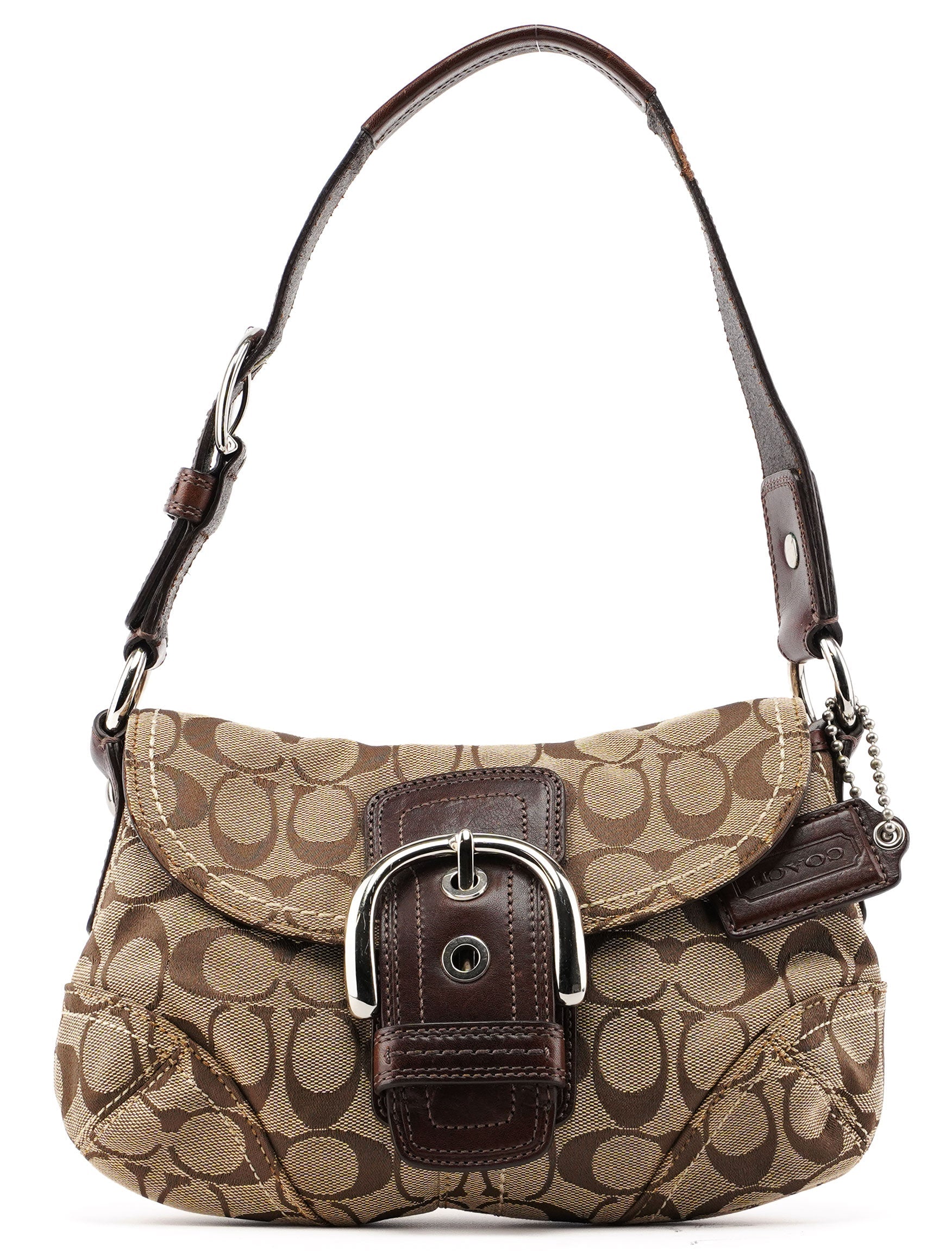 Coach Beige Signature C Soho Shoulder Bag – Rediscover Vintage