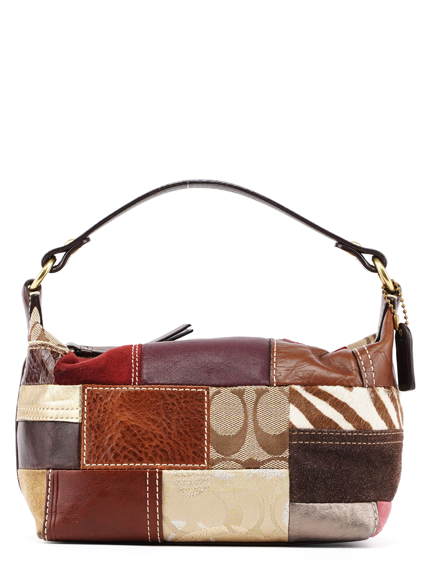 Coach Patchwork Signature C Mini Hobo Bag – Rediscover Vintage
