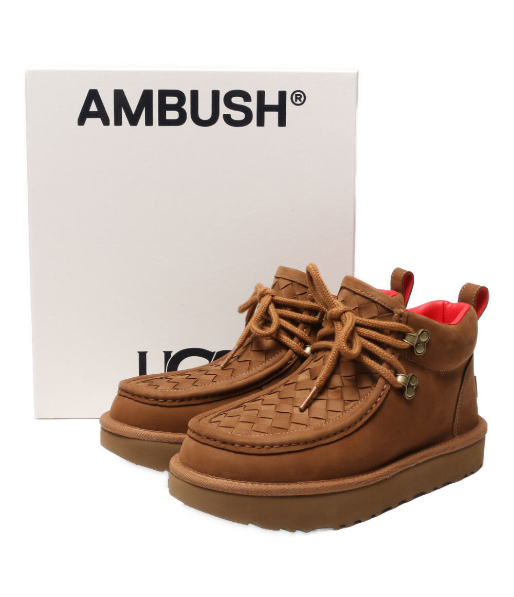 美品 UGG×AMBUSH アンブッシュ ブーツ Woven Boot レディース SIZE