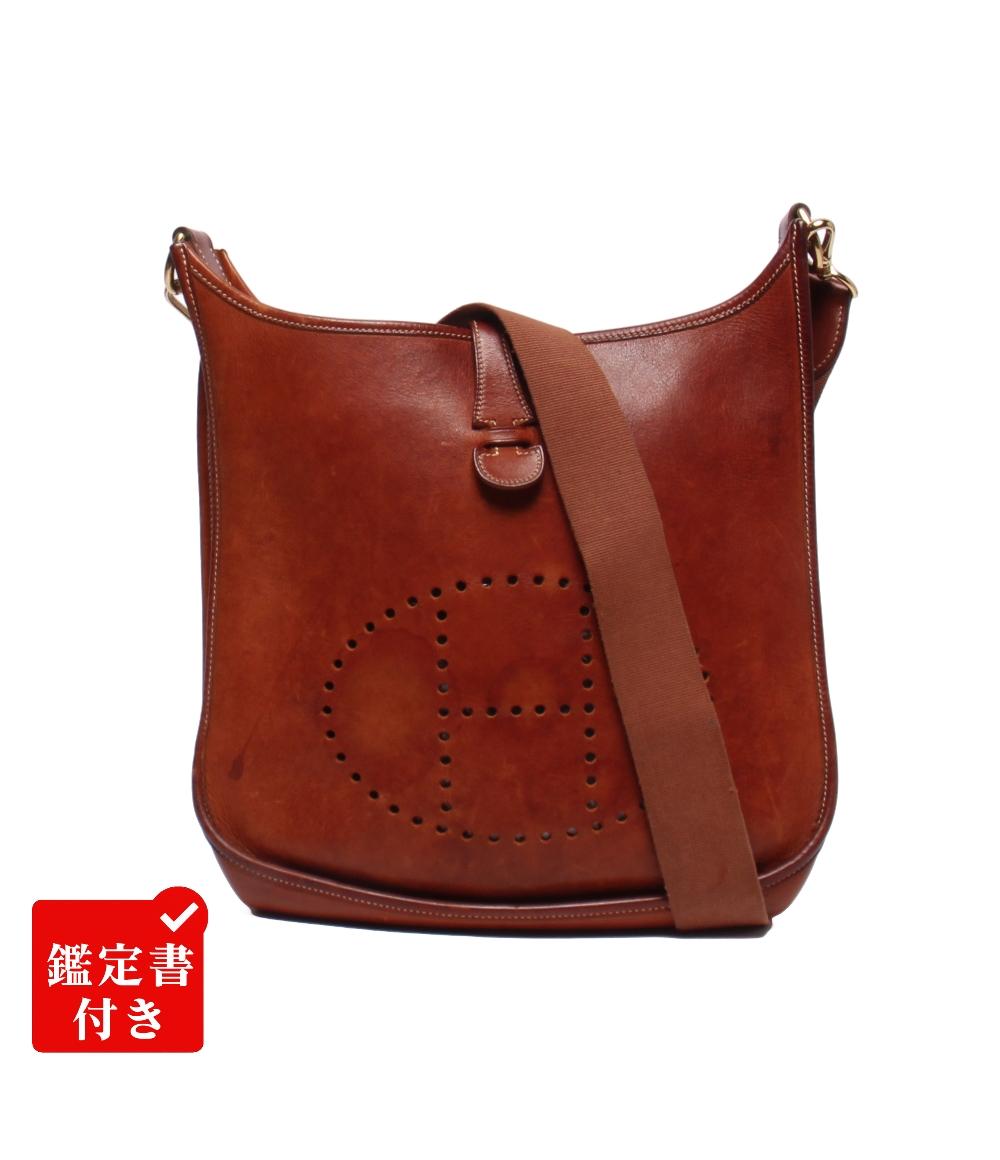 HERMES ショルダーバッグ 斜め掛け □F刻印 エブリン1 pm レディース