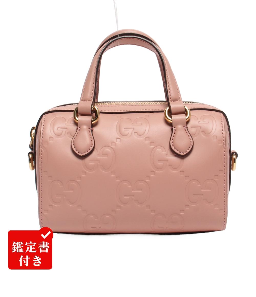 美品 グッチ 2wayショルダーバッグ ハンドバッグ 斜め掛け スーパー