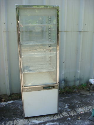 SANYO 冷蔵ショーケース SMR-S72F 動作品 冷蔵庫 二重扉 SANYO 冷蔵