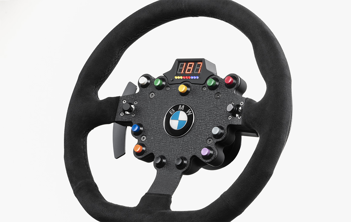 ClubSport Steering Wheel BMW M3 GT2 V2 + QR2 Wheel-side