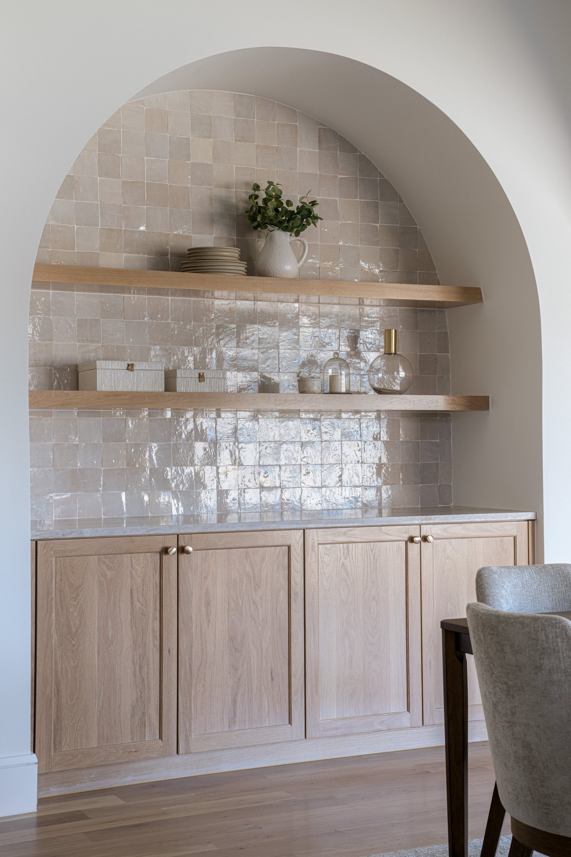 Natural White 4x4 Zellige Tile