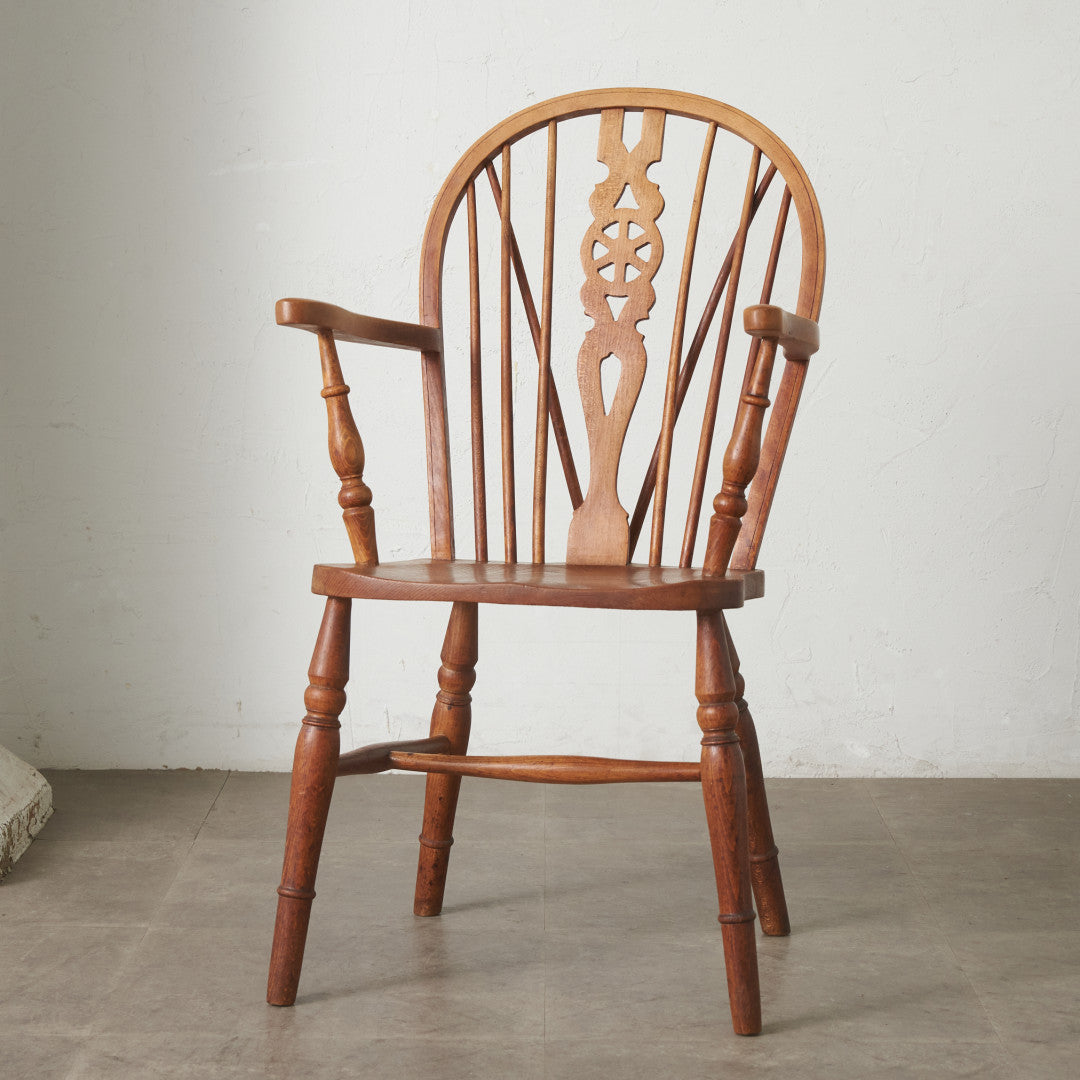 英国クラシック ホイールバック ウィンザーアームチェア｜rocca rocca