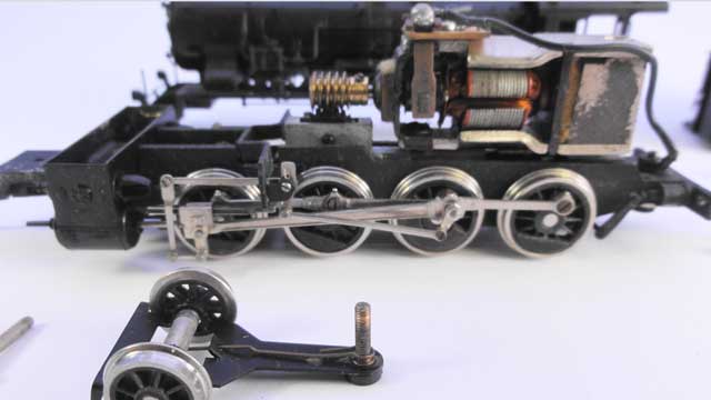 珊瑚模型店 HO】9600形 蒸気機関車（金属製）の紹介 全体詳細、分解