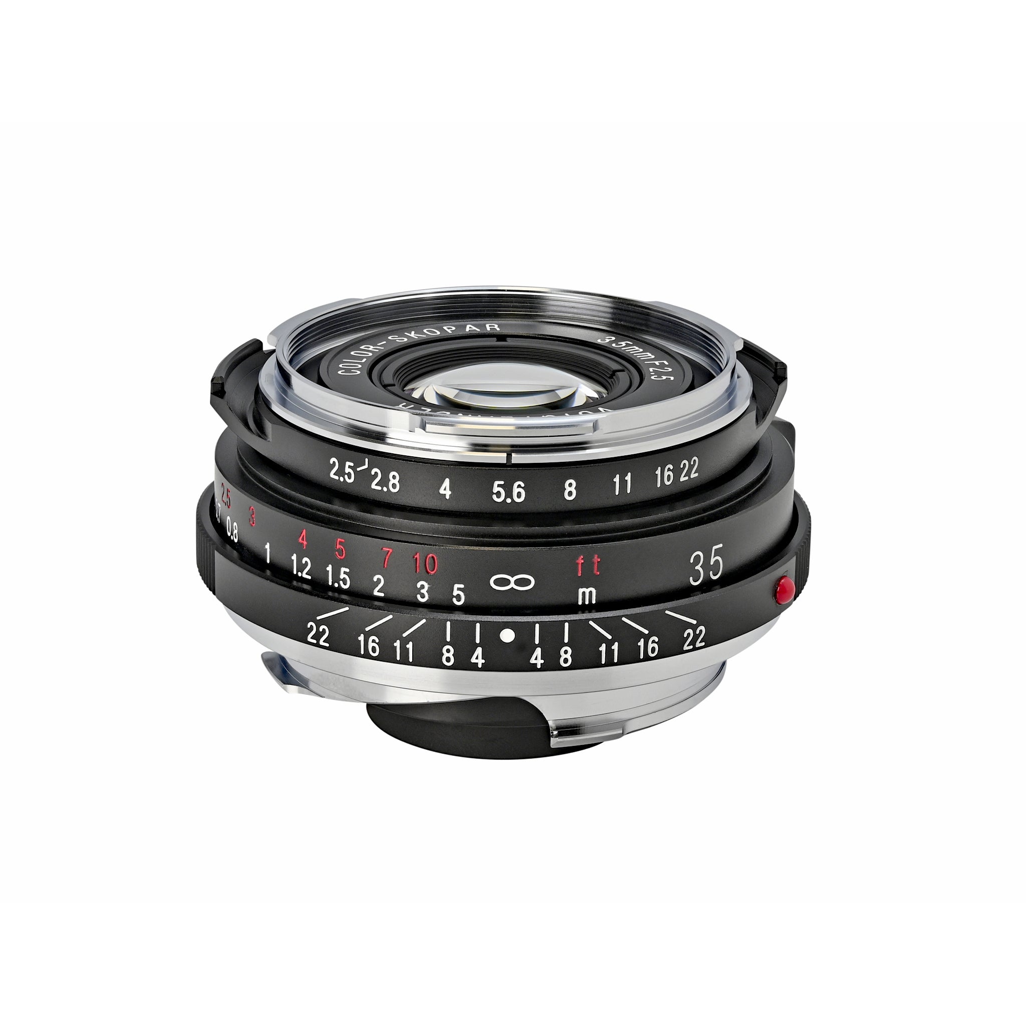 Voigtlander 35mm f2.5 VM Color-Skopar P II Lens