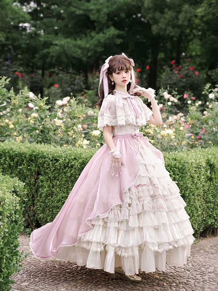 Edwardian クアドラプルリボンワンピース – ロリータファッション通販