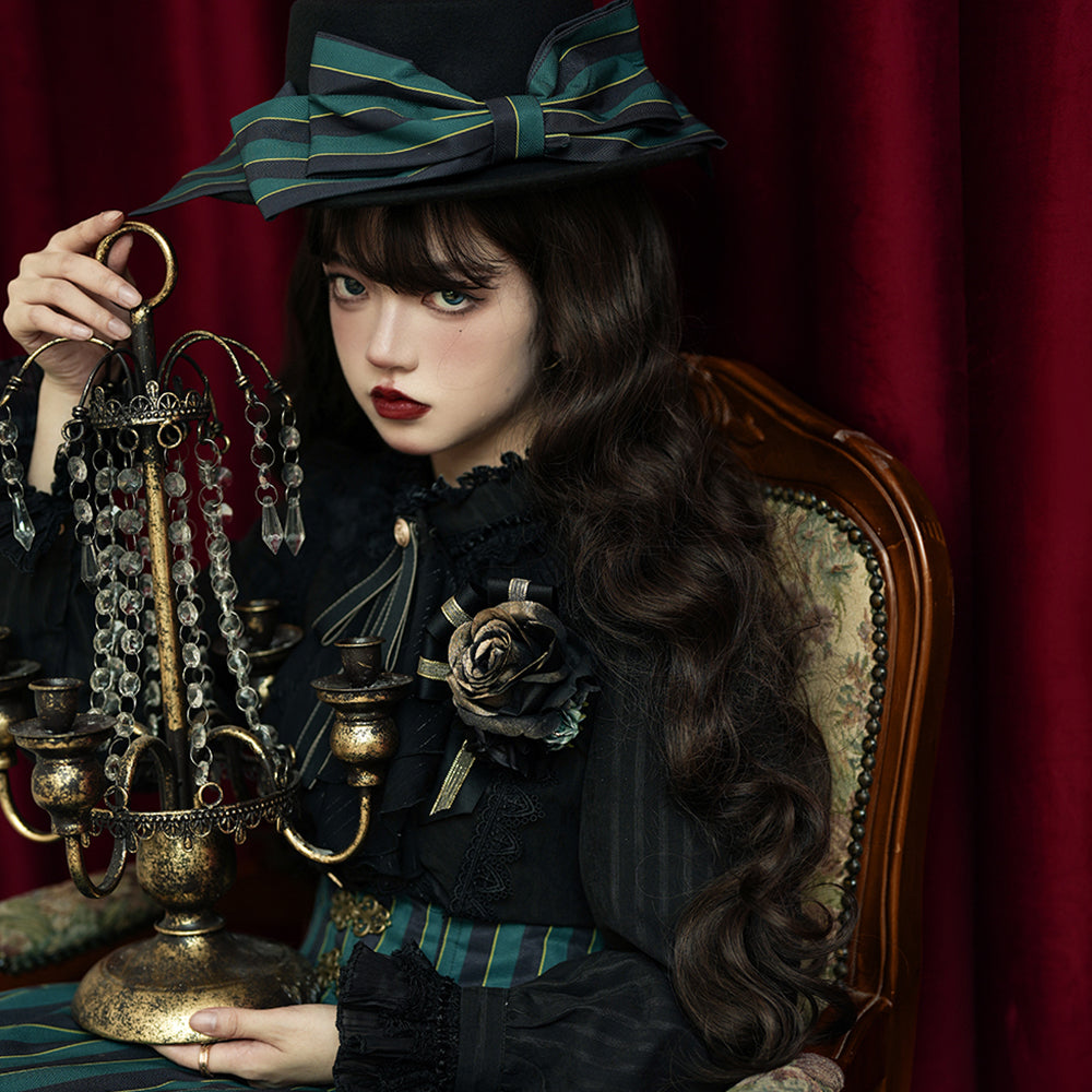 受注予約1/7まで【同時購入のみ】領主貴族の帽子他アクセサリー