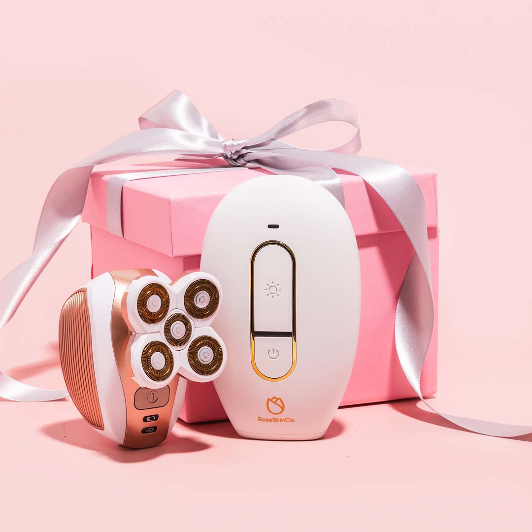 Silky Skin Bundle (Lumi + 4D Shaver) – RoseSkinCo.