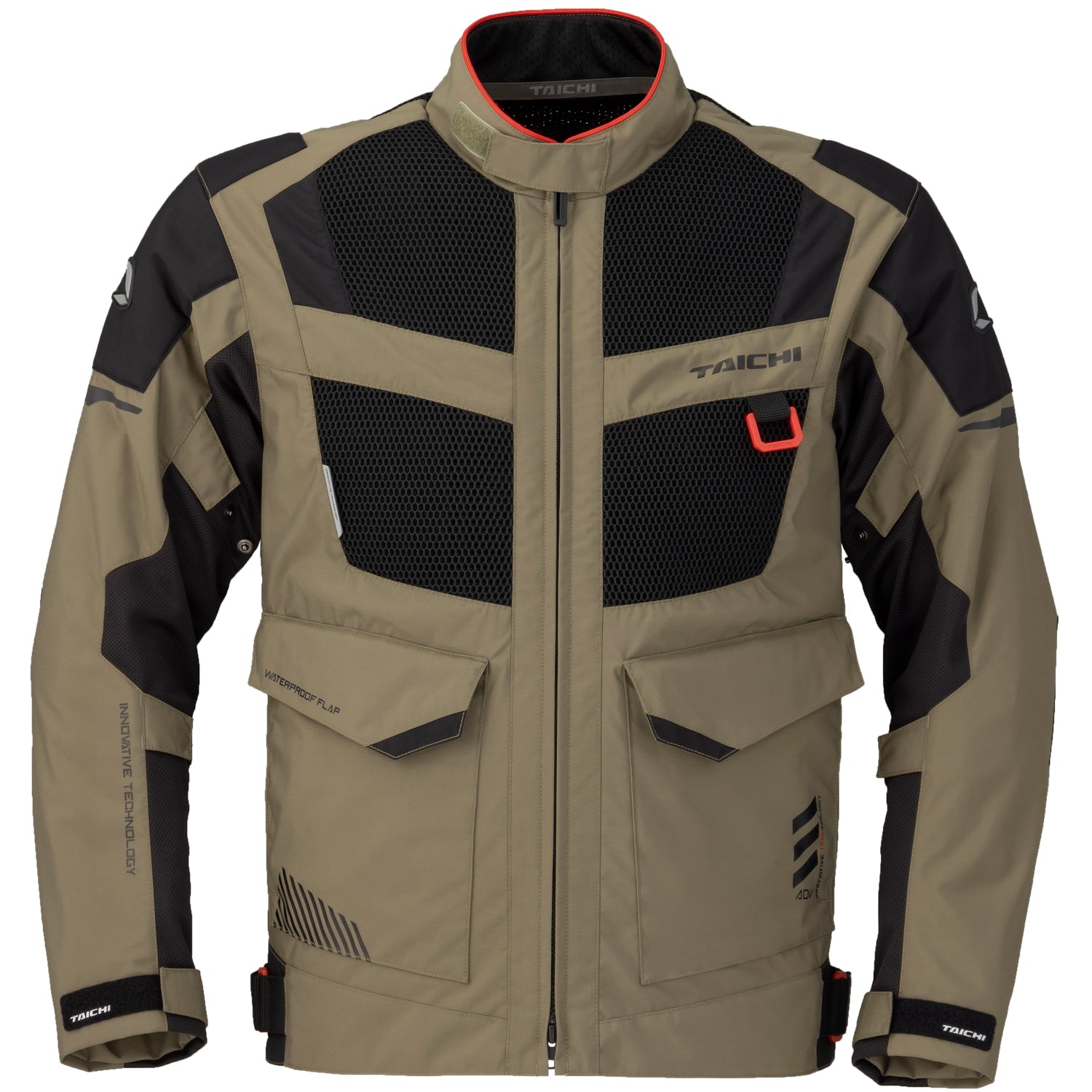 KOMPASS AIR JACKET KHAKI RSJ340 – RS-TAICHI USA