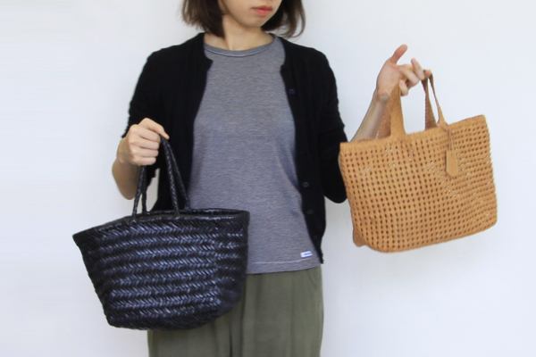 お客様係のお悩み解決室vol.1：レザーメッシュバッグ、荷物で伸びて