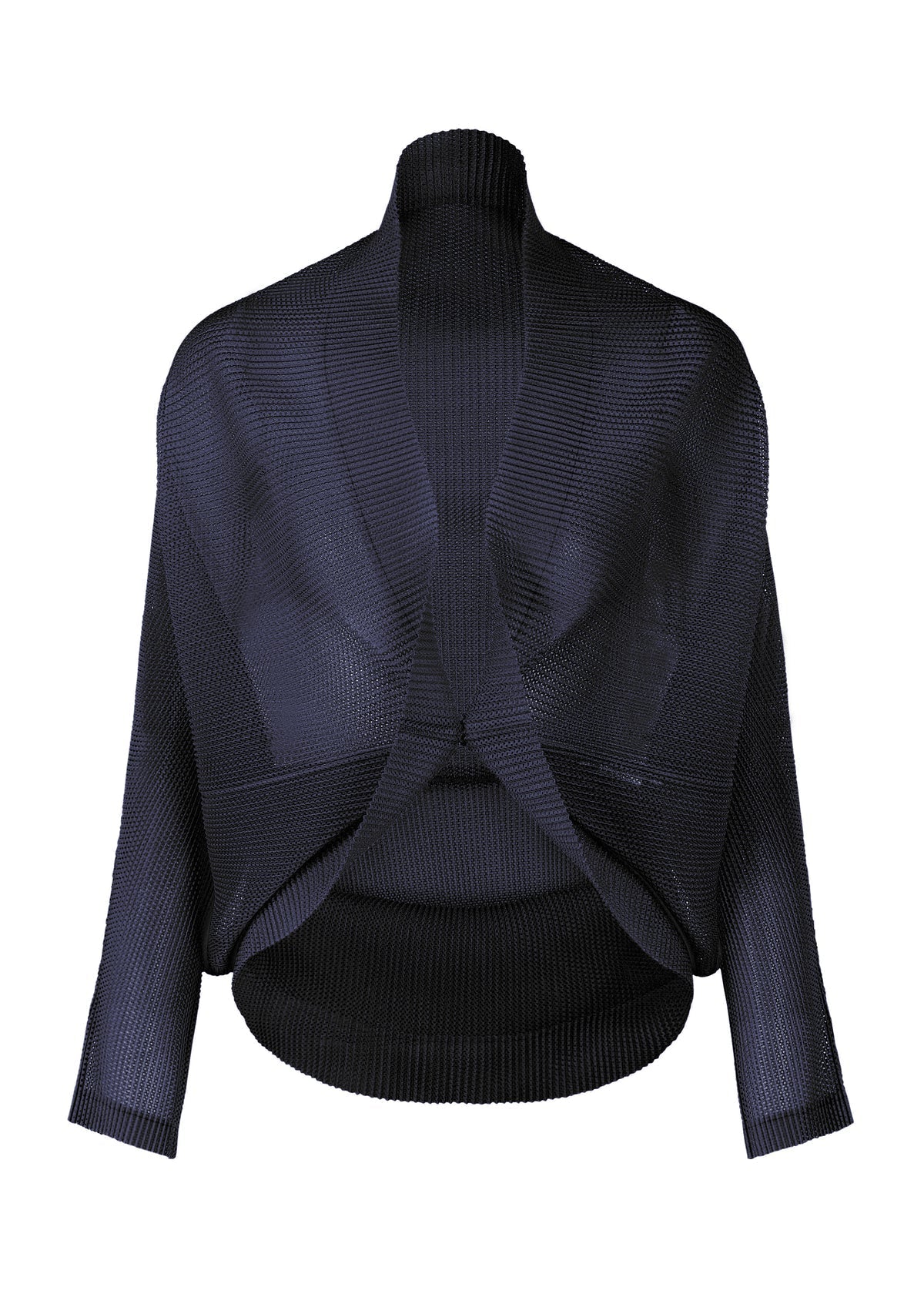 ISSEY MIYAKE Pleats Please TATAMI Bolero Cardigan PP33-FO363 one