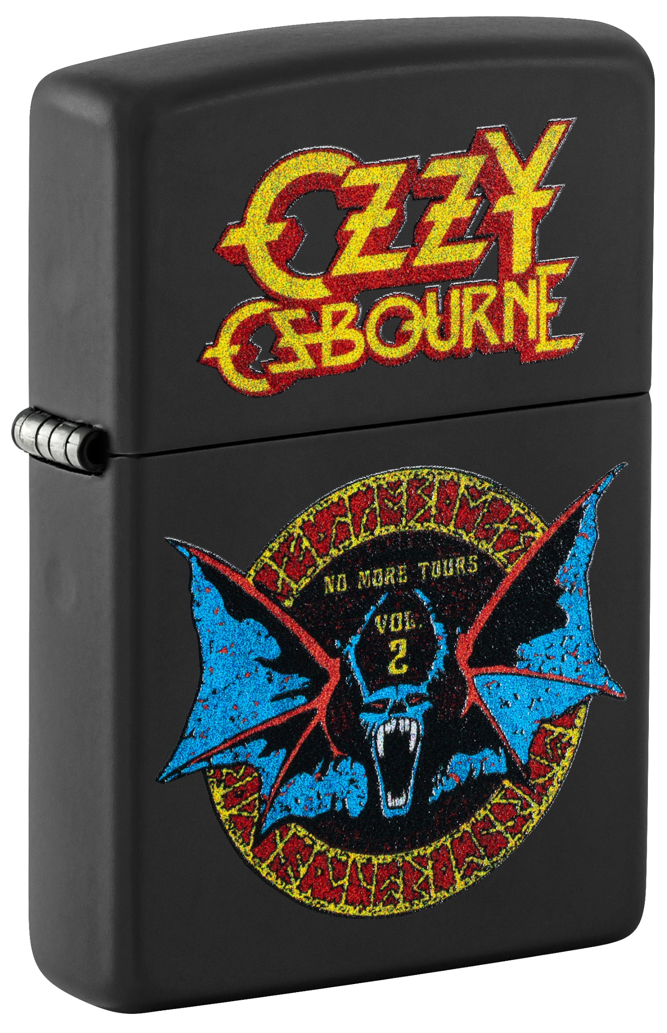 Zippo Ozzy Osbourne No More Tours Design Black Matte Windproof