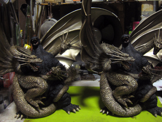 ゴジラVSキングギドラ ポスターver.: ガレージキット製作代行zooms