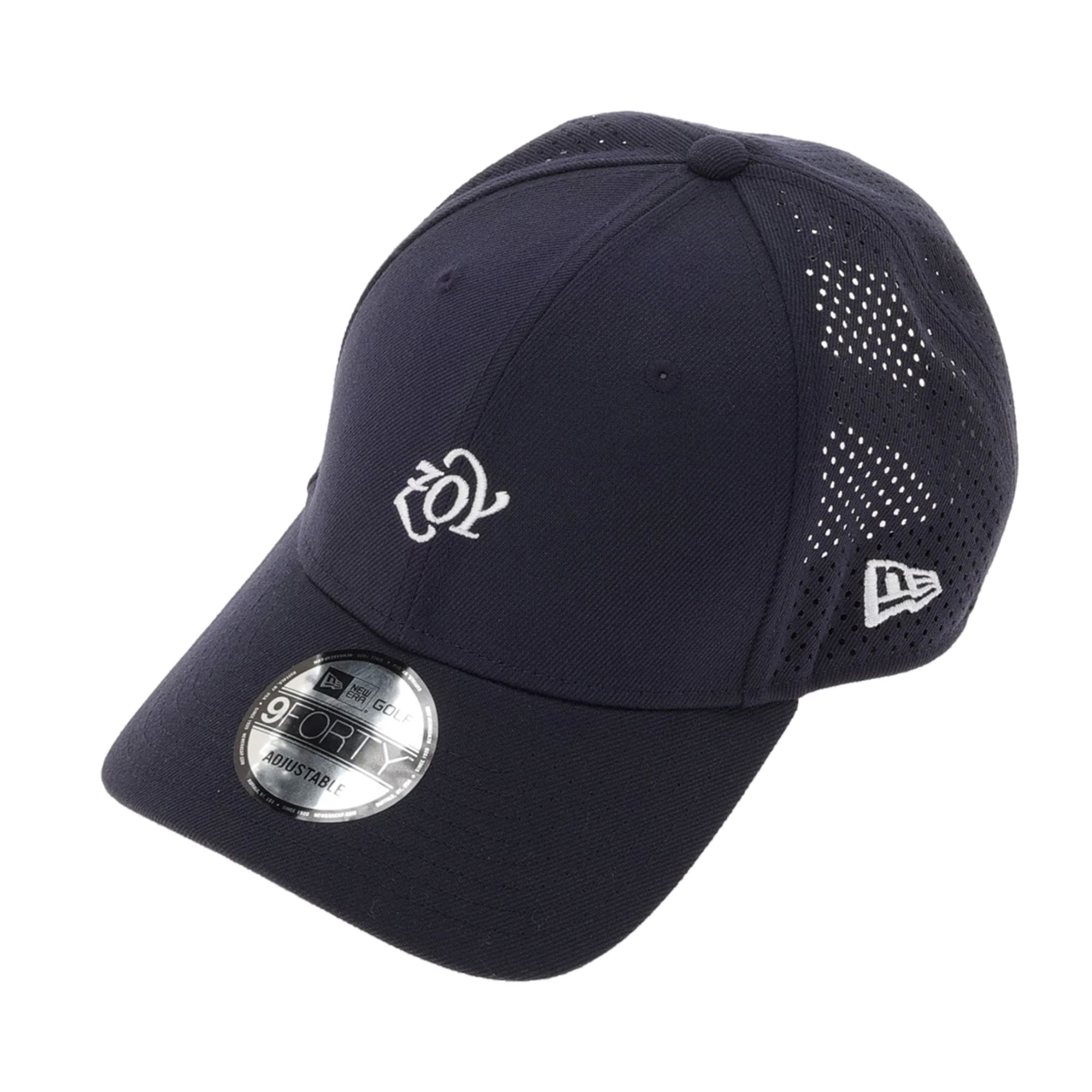 UNISEX NEW ERA パンチングメッシュキャップ ネイビー