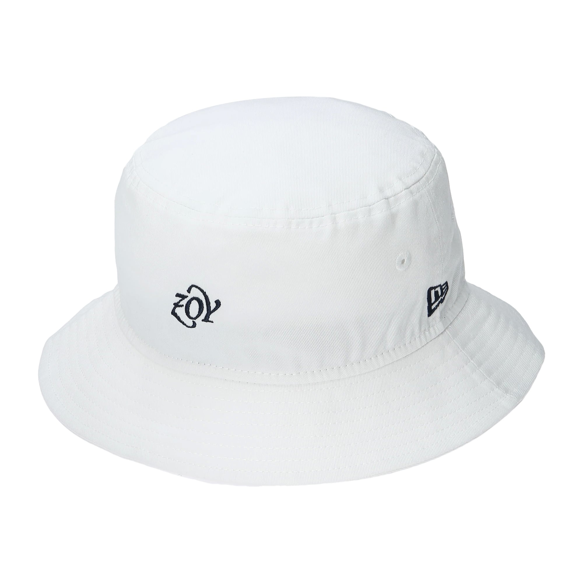 UNISEX NEW ERA バケットハット ホワイト