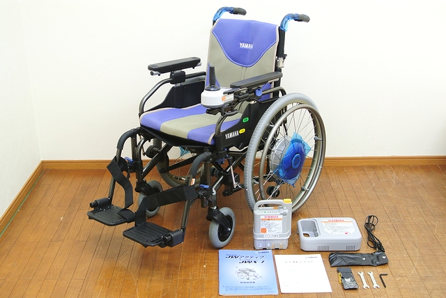 YAMAHA 電動車いすJWアクティブXOF1-P/XOF2-P パワーアシスト 生産終了