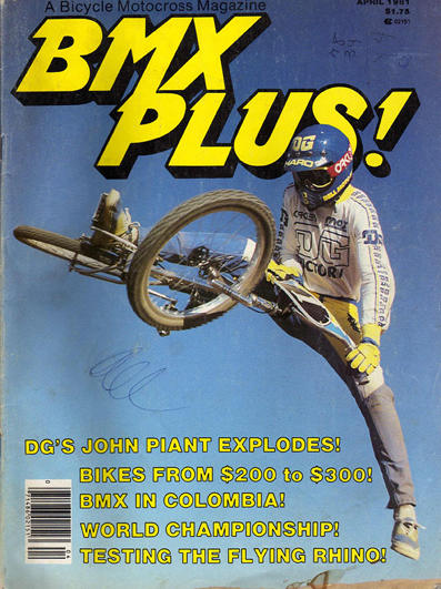BMX PLUS! MAGAZINE 1981 @ 23MAG BMX