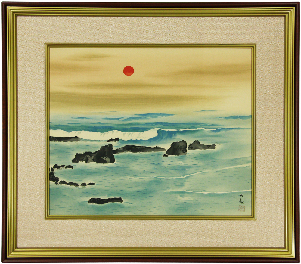 横山 大観 「海暾」 Taikan Yokoyama - 創業36年 美術品販売 Gallery