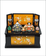 丹青堂の本格的コンパクト雛人形