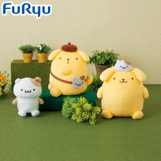 ポムポムプリン マフィンといつも仲良しぬいぐるみ｜タイトーの2月の