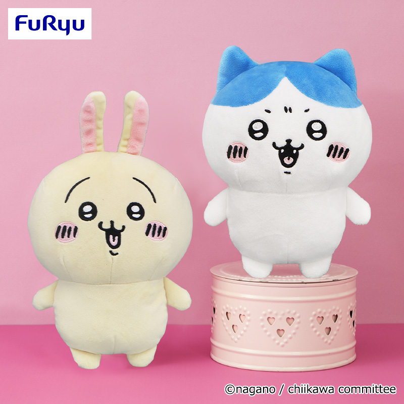 ちいかわ ボイス付きぬいぐるみ～ハチワレ＆うさぎ～｜タイトーの12月