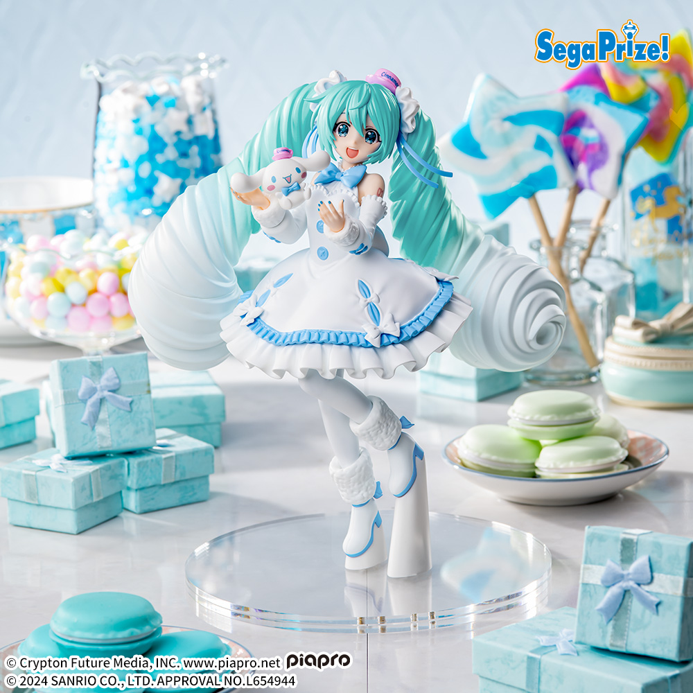 初音ミクシリーズ Luminasta “初音ミク×シナモロール”ホワイトドレス