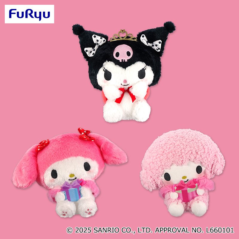 マイメロディ・クロミ HBD Kuromi♥BIGぬいぐるみ①｜タイトーの9月の