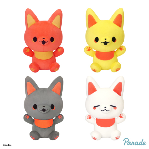 かみさまキツネとサラリーマン BIGぬいぐるみ｜タイトーの6月の