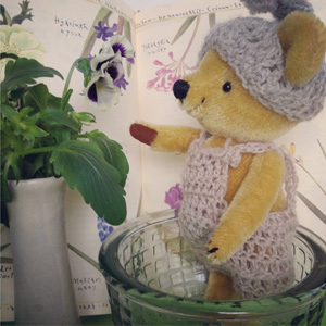 ♡オカザキハルミ小さな鳥さん作家ぬいぐるみ作家ベアアーティスト