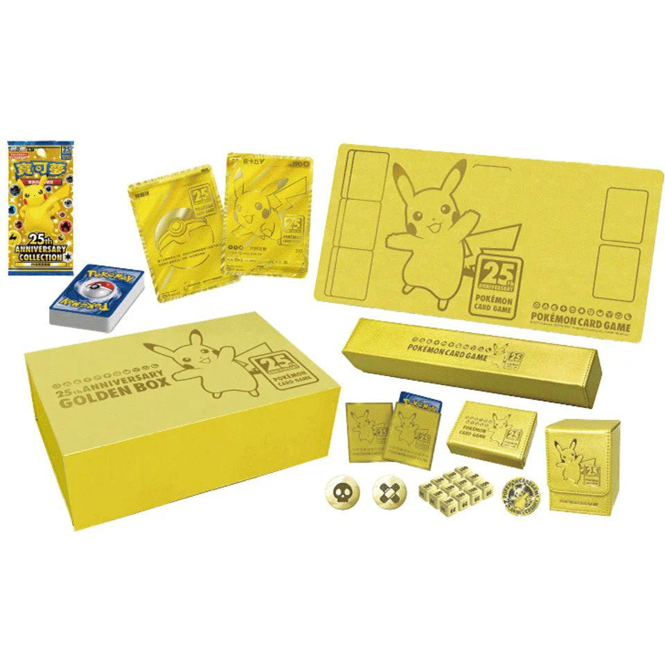 Pokémon 25th Anniversary Golden Box – Chinese Version (Sealed)