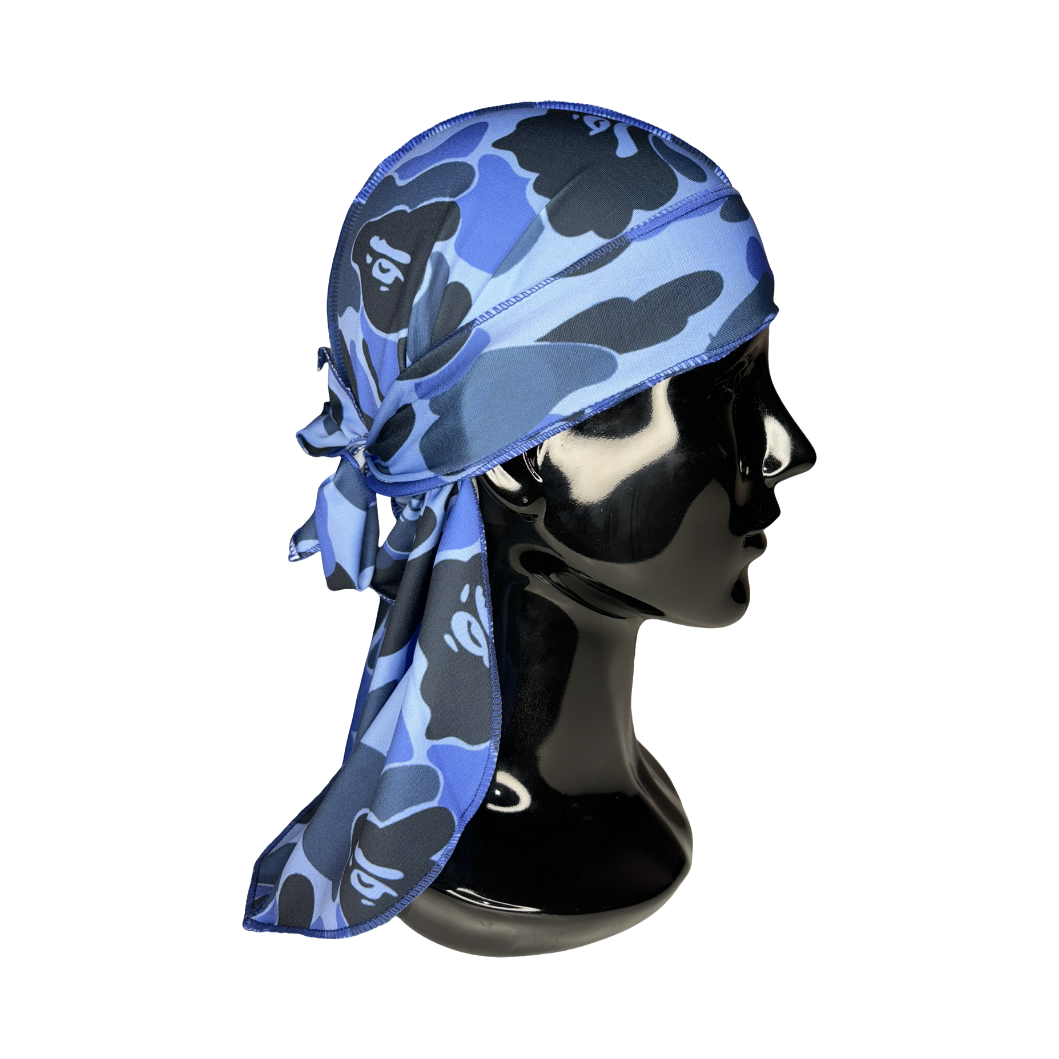 A BATHING APE BAPE DU-RAG ドゥーラグ 帽子 迷彩 カモフラージュ