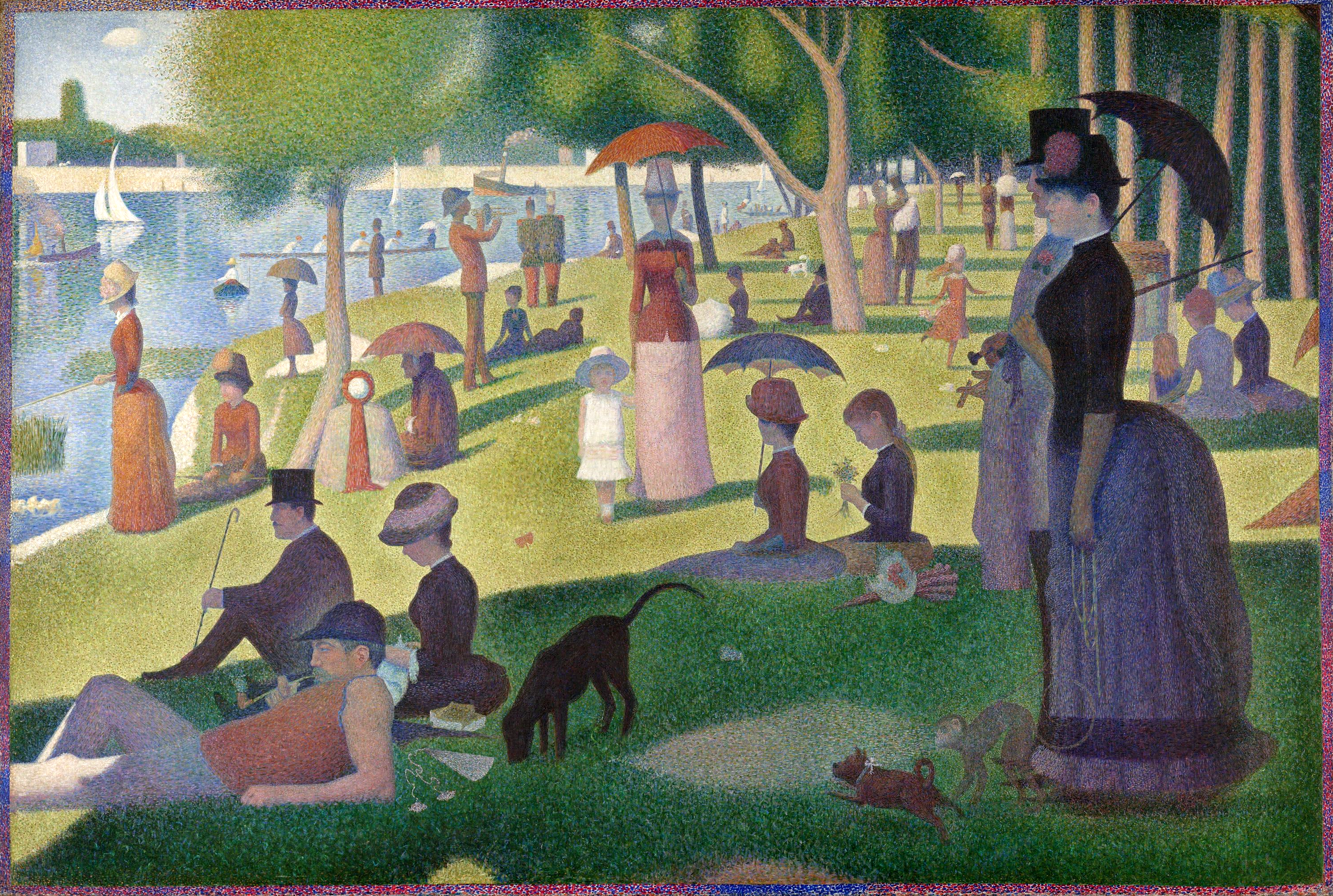 Important early Seurat drawing acquired by the Getty – The History