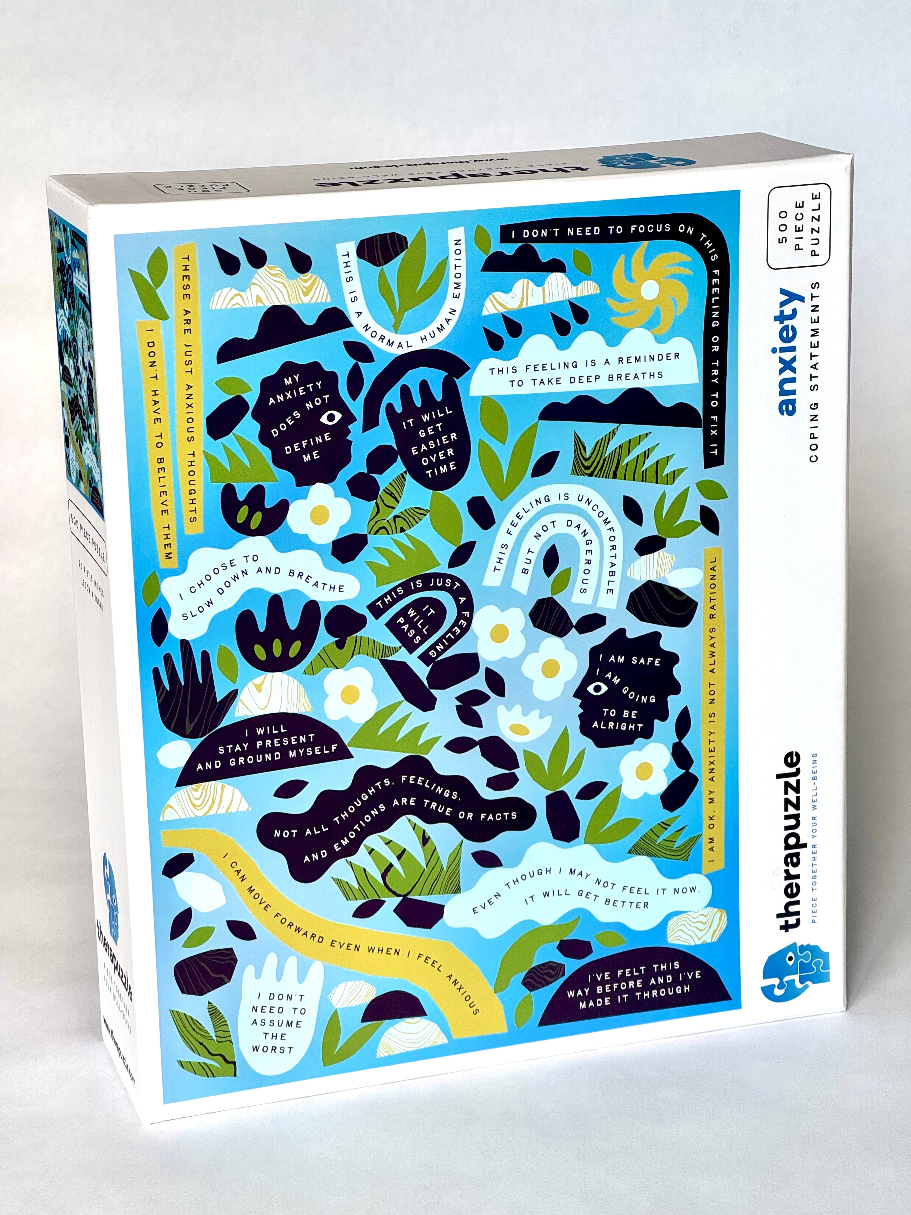 Anxiety Coping Statements Puzzle – therapuzzle