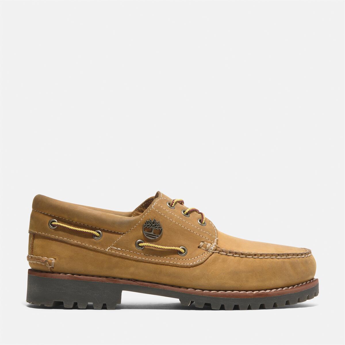 Buy Men's Authentic 3-Eye Classic Lug in Wheat Full Grain - Online