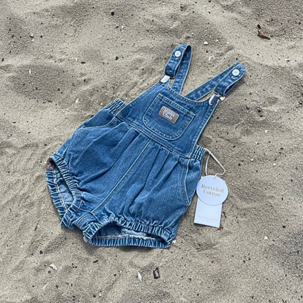 Twin collective Kids Bowie Bubble Romper, Ziggy Blue – Tinyapple