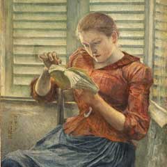 読書 | 黒田記念館 黒田清輝油彩画 光学調査