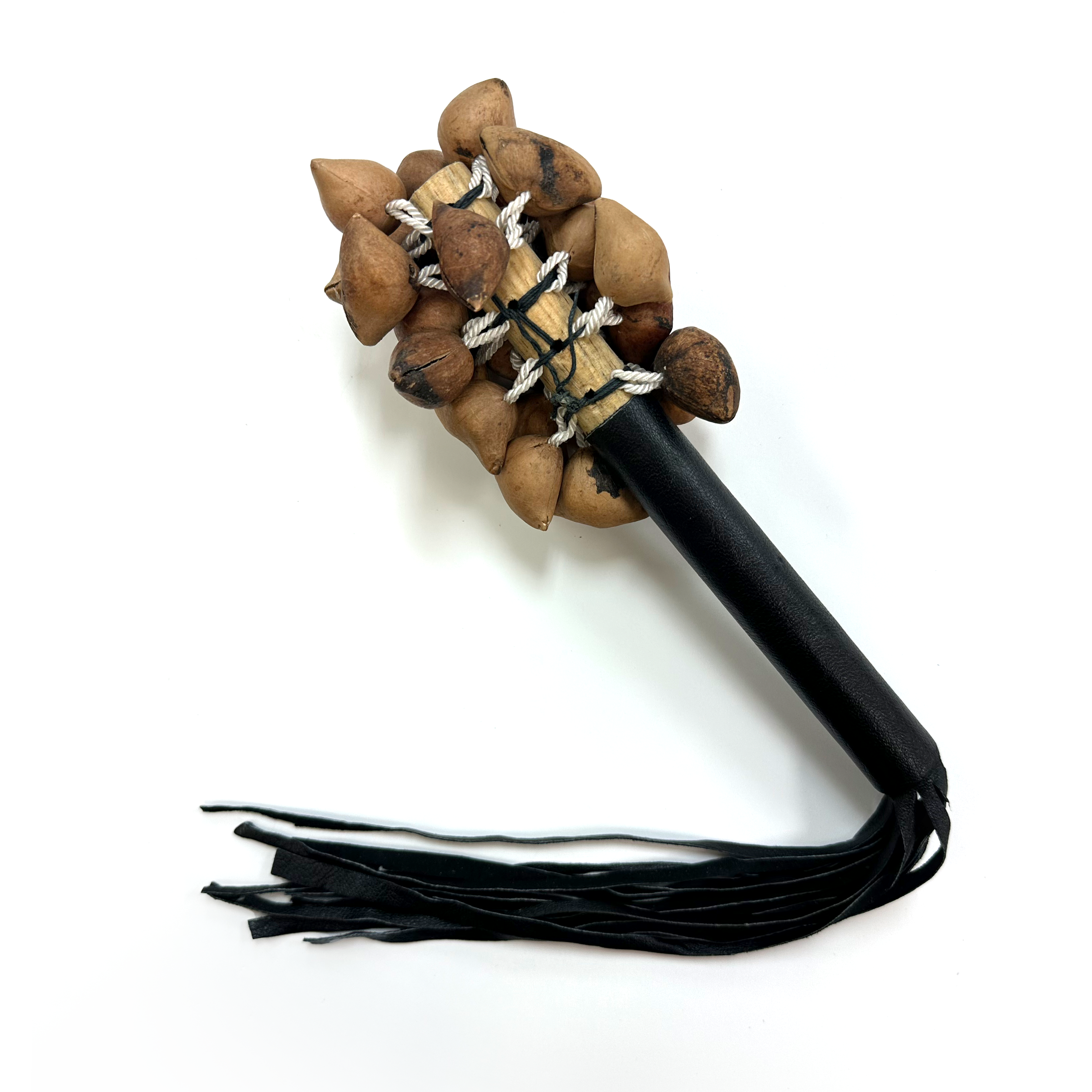 Aztec Dance - Sonaja | Rattle - Ayoyotes - Black – Tochtli