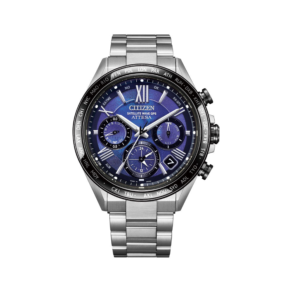 CITIZEN ATTESA ACT Line UNITE with BLUE CC4075-50L エコ・ドライブ