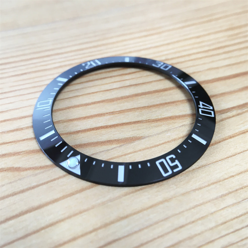 carve number ceramic watch bezel insert for Rolex Sea-Dweller deepsea