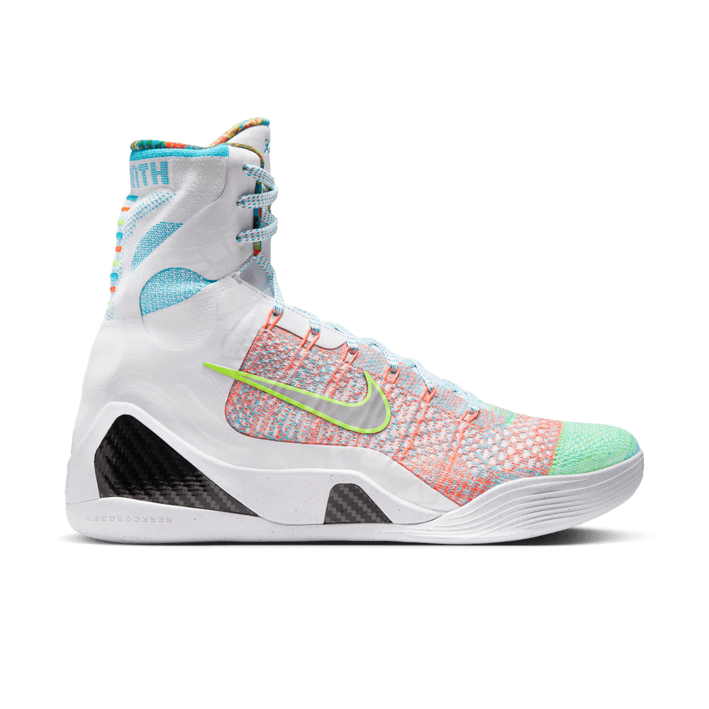 Kobe IX Elite High Protro 'WHT/Reflective SLV-CHL BLU|FZ7335-101