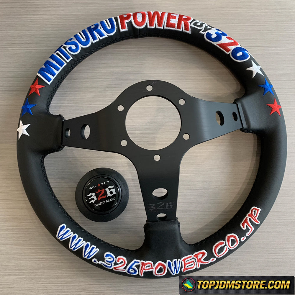 未使用【326 POWER JAPAN Rally Quick】ステアリング 未使用【326