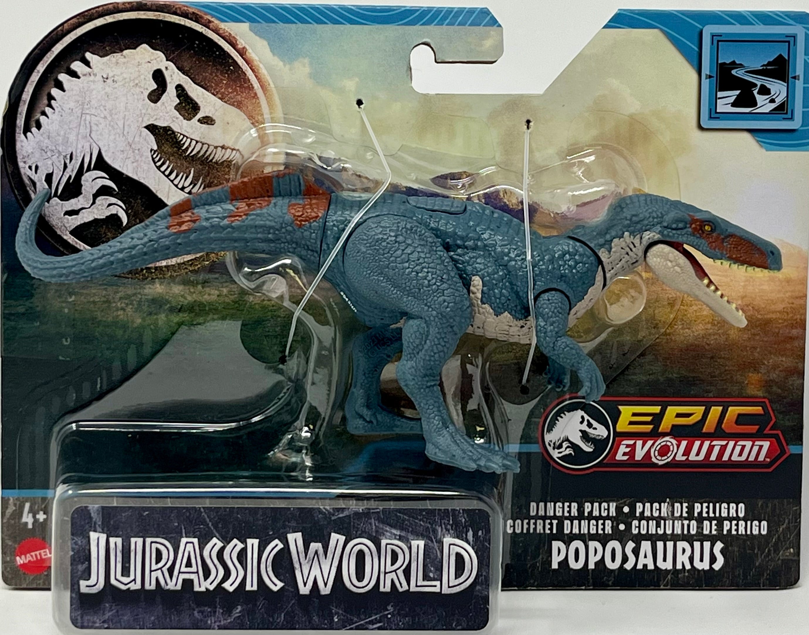 Jurassic World Epic Evolution Danger Pack Poposaurus Figure – Toy