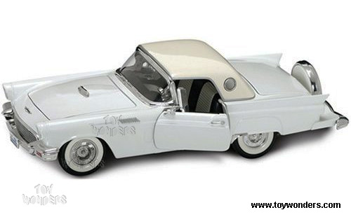 Yatming - Ford Thunderbird Convertible (1957, 1:18, White) 92358