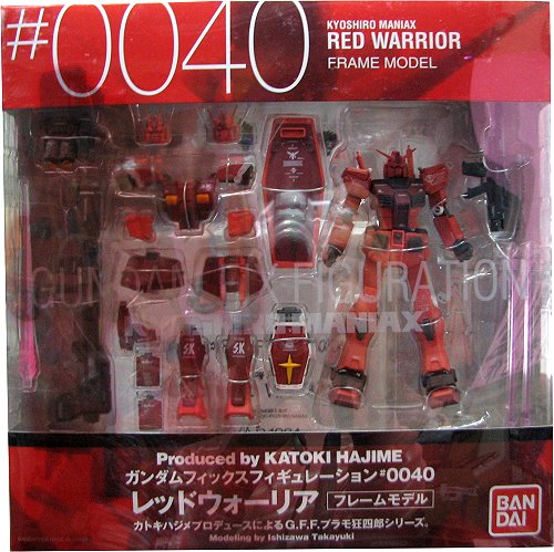 GFF #0040 Kyoshiro Maniax Red Warrior(特價).鋼彈完成品FIX系列.麗王