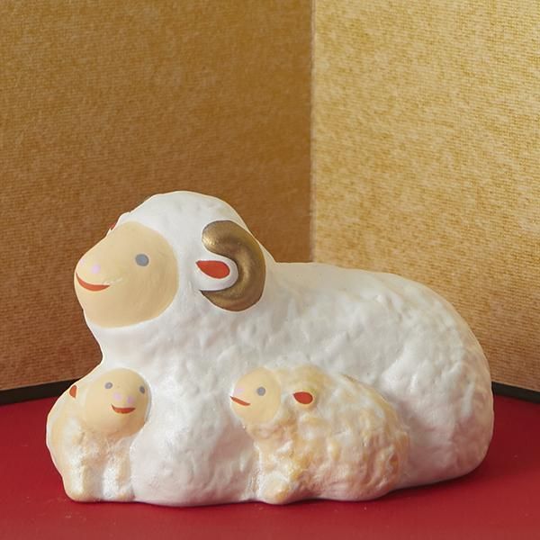 旧土鈴 三羊開泰（ひつじ） – 工芸陶舗 東哉