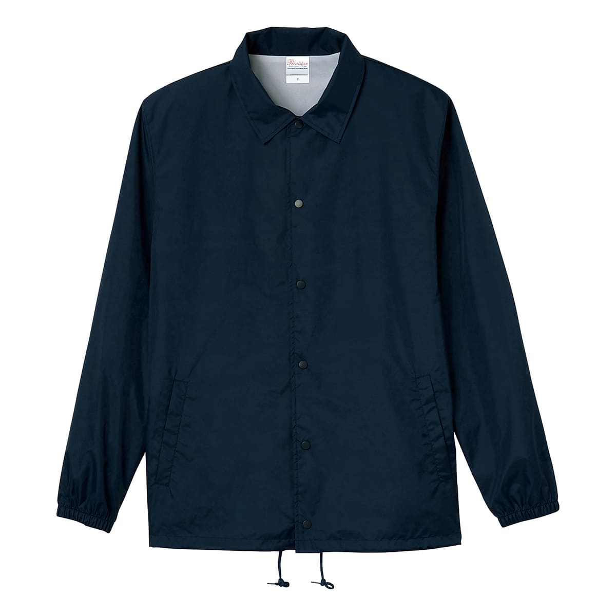 コーチジャケット | メンズ | 1枚 | 00077-CJ | ネイビー – Tshirt.st