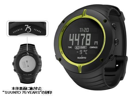 創立75周年記念特別モデル「スントCore・アニバーサリーグリーン