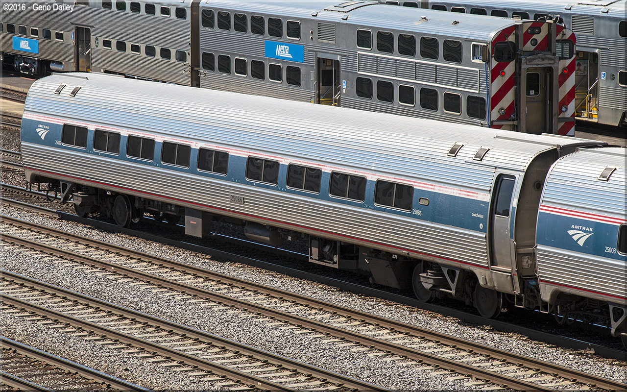 Amtrak Amfleet II Coach #25086